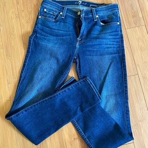 7 For All Mankind Medium Wash Jeans